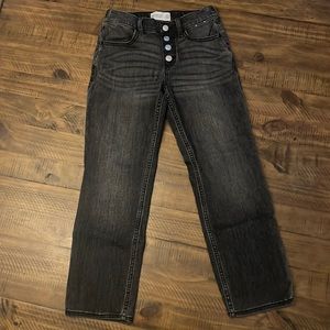 Abercrombie Kids black jeans - size 9/10